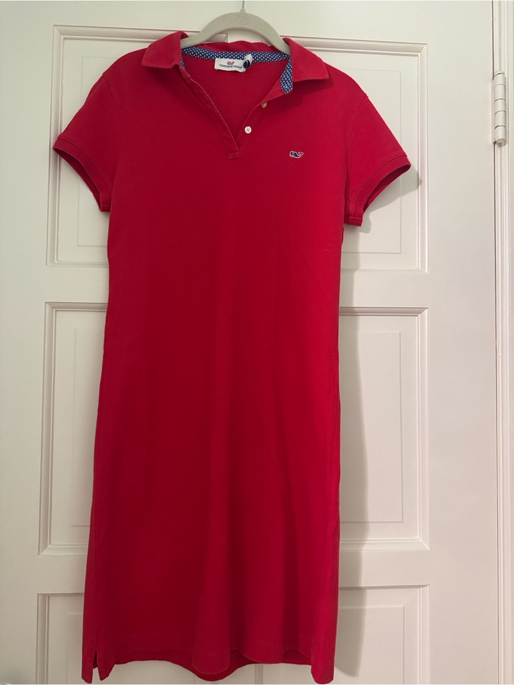 Vineyard Vines Red Polo Dress